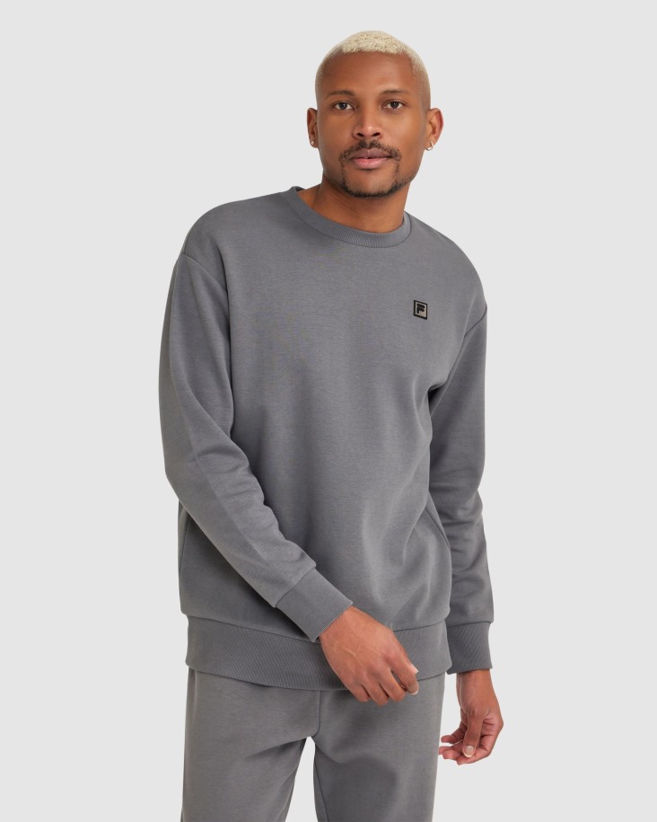 Fila Outlets Poppy Seed Hombres Blake Crew