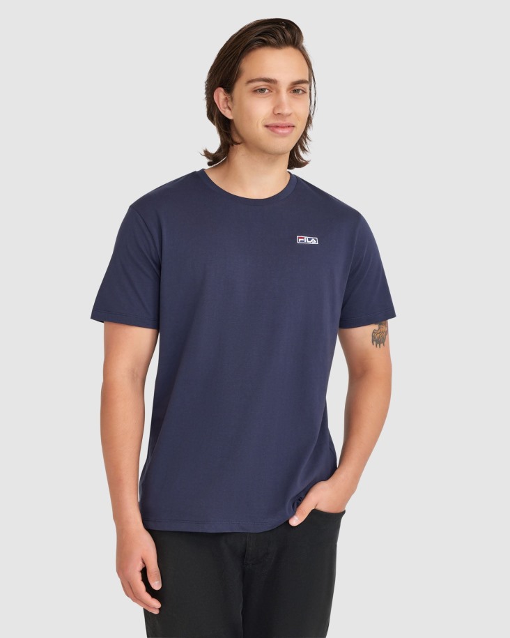Camiseta Cian Hombre New Navy Fila Outlet
