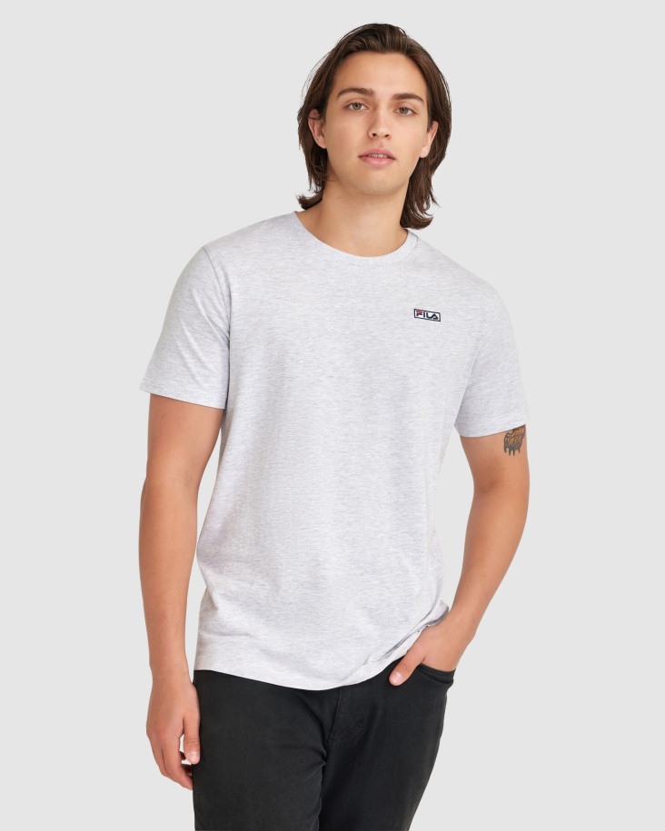 Fila Outlets Cloud Marle - Camiseta Cian Para Hombre