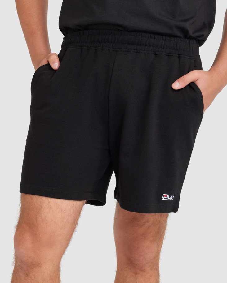 Fila Outlet Hombre Cian Short Negro