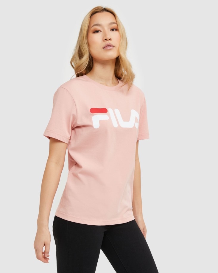 Queue Outlets Camiseta Clásica Unisex Rosa Suave