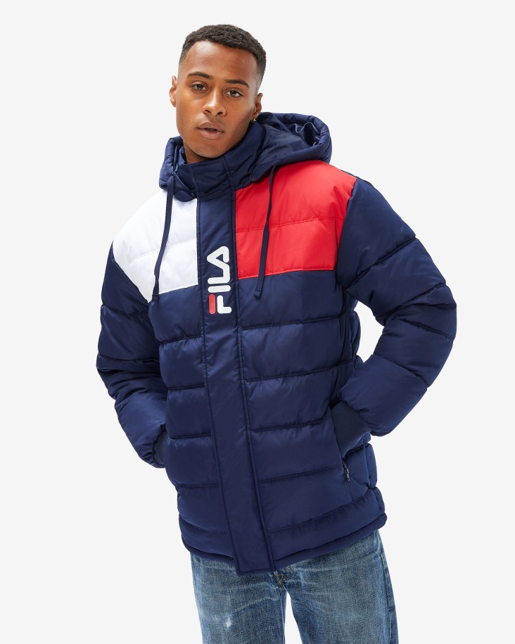 Chaqueta Acolchada Castilo Hombre New Navy De Fila Outlets