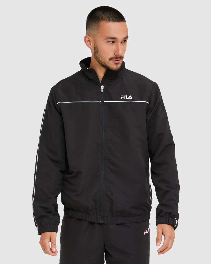 Chaqueta Microfibra Hombre Classic Negro Queue Outlets