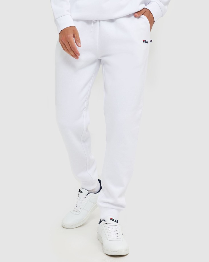 Pantalón Cola Outlet Clásico Unisex Blanco