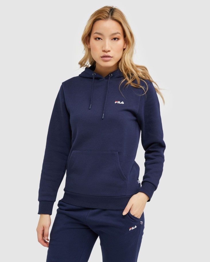 Sudadera Con Capucha Clásica Unisex 2 Puntos De Cola New Navy