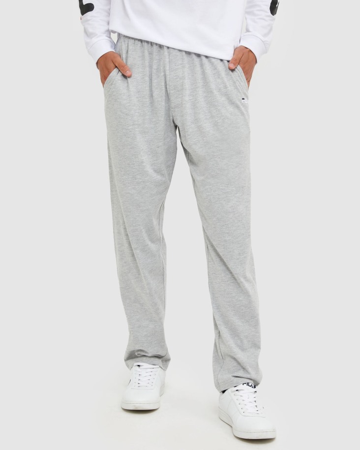 Pantalon Clasico Unisex Jersey Cola Outlet Plata Marle