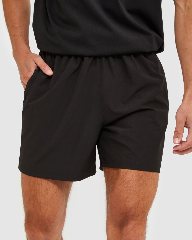 Pantalón Corto Clásico De Hombre Fila Outlet Negro