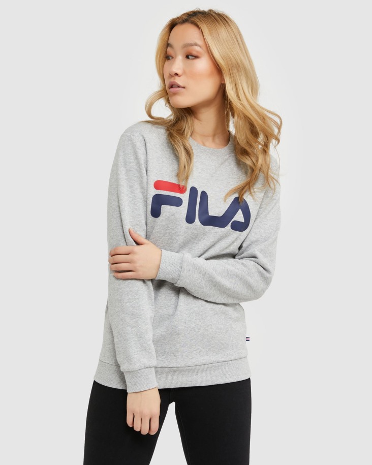 Classic Unisex Crew Plata Marle Fila Outlet