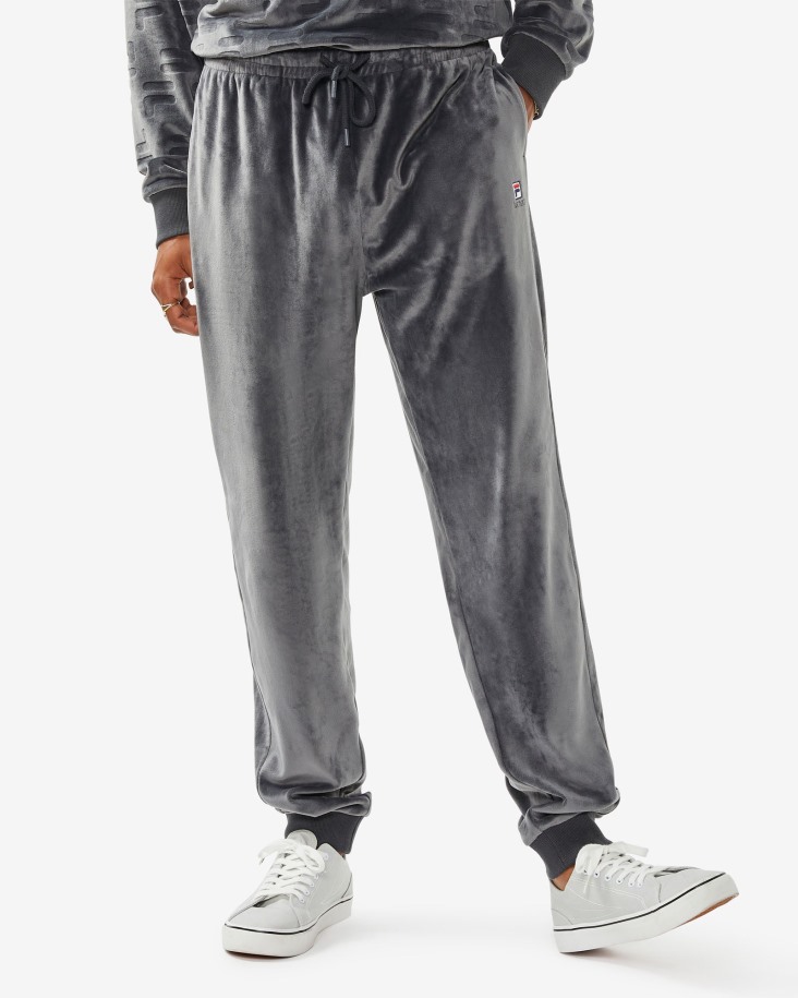 Fila Outlets Black Oyster Unisex Pantalones Aspen
