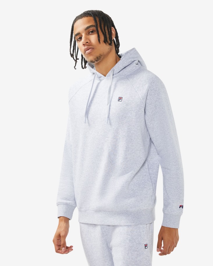 Capucha Unisex Badge 3.0 Fila Outlet Gris Claro Marle