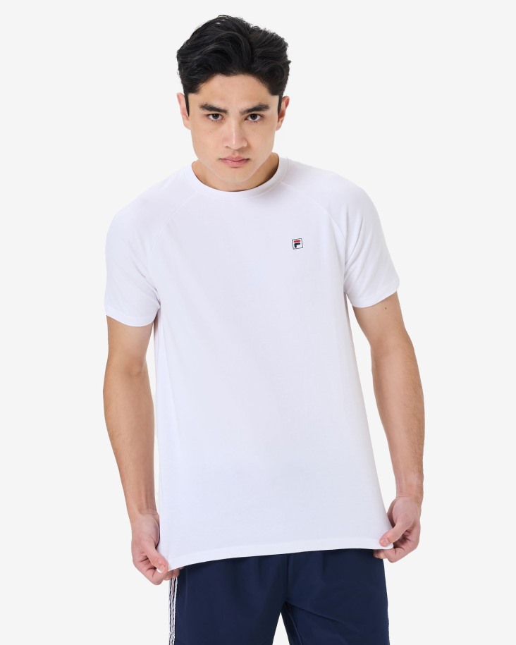 Camiseta Blanca Hannes Hombre Fila Outlet
