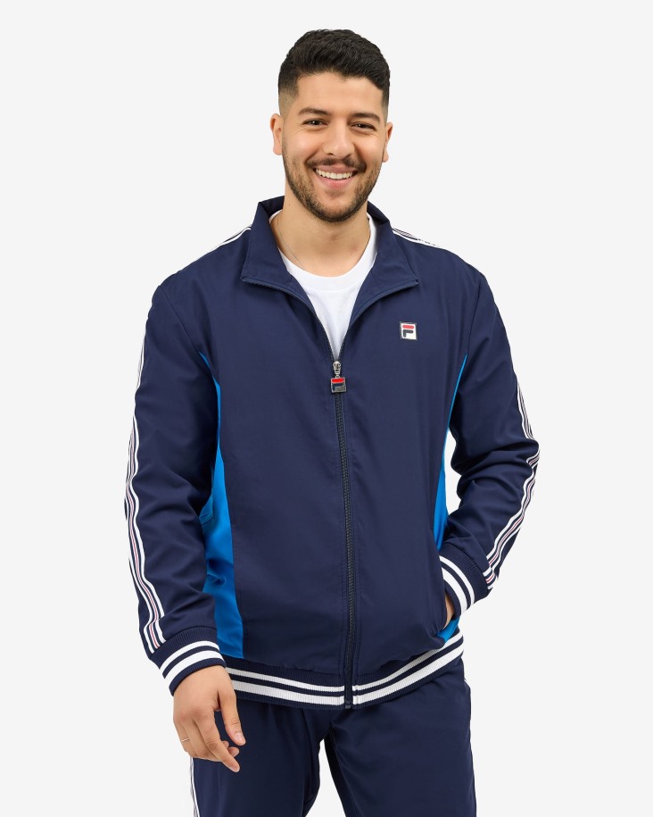 Chaqueta Fila Outlet Elias Nueva Azul Marino