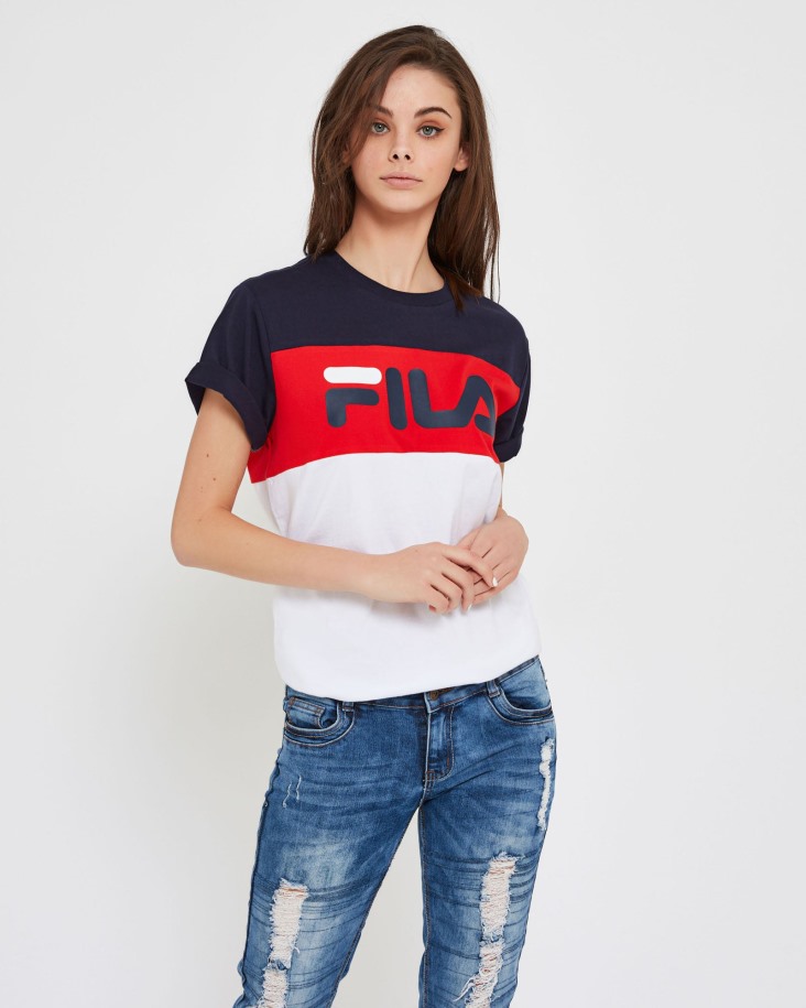 Camiseta Fila Outlet Unisex Genova Blanca