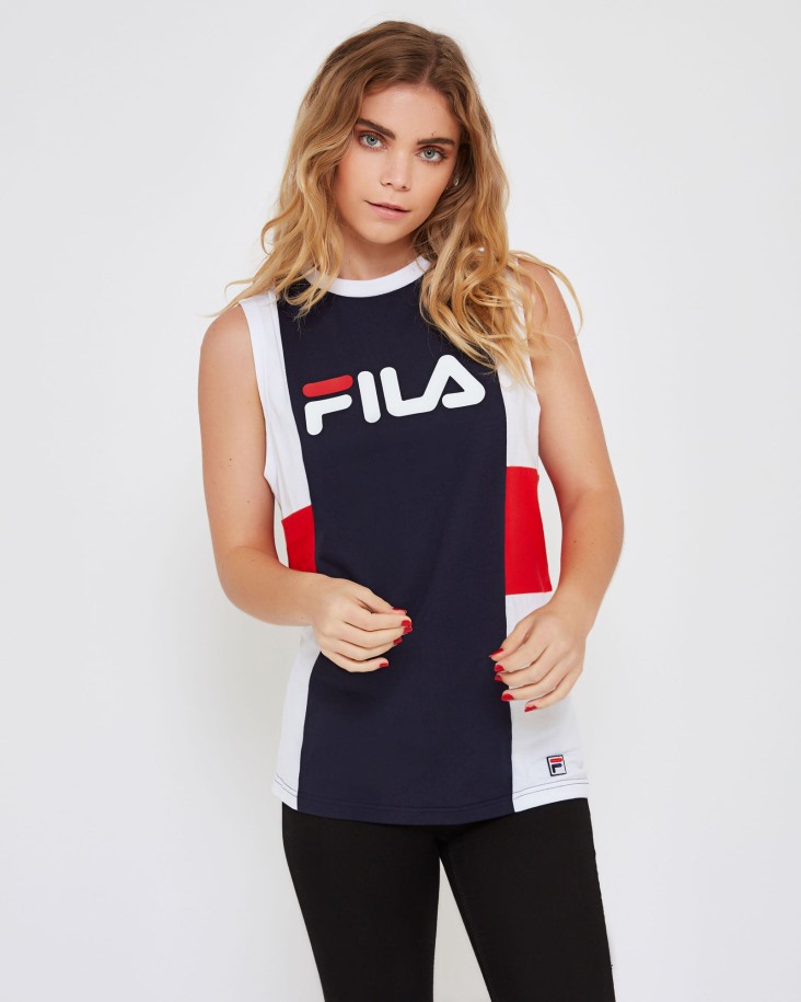 Fila Outlets New Navy Unisex Verona Tank