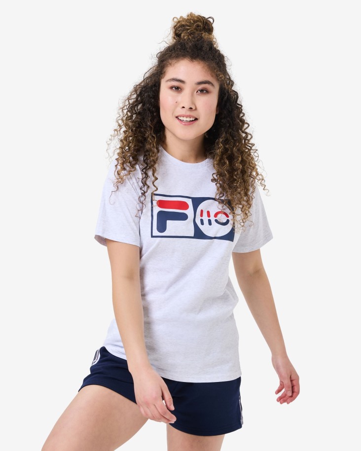 Queue Outlets Cumpleaños Camiseta Unisex Marle Gris Claro