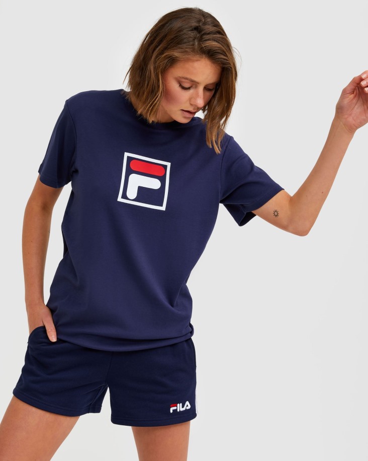 Camiseta New Navy Alto Unisex Cola Outlet