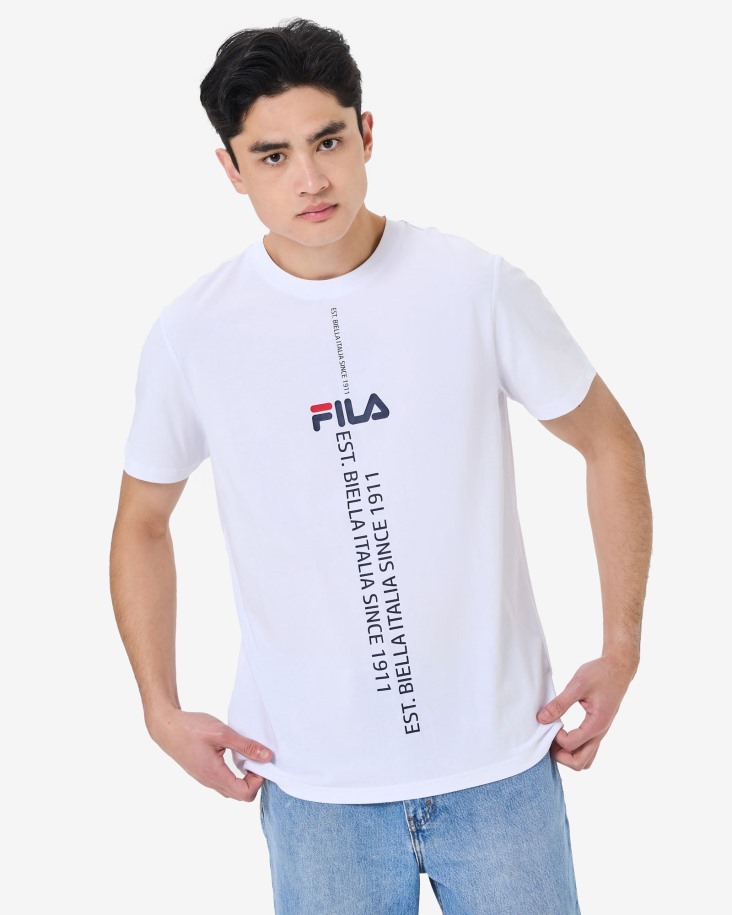 Camiseta Fila Outlet Gunnar Blanca