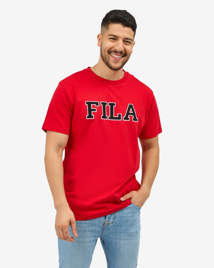 Camiseta Jonas Roja Outlet Fila