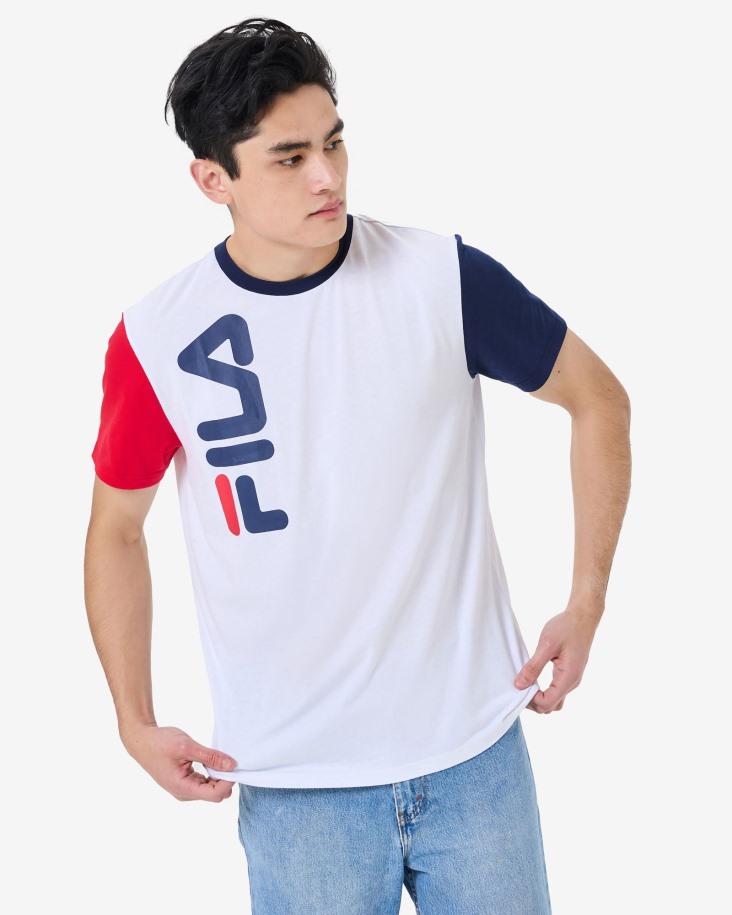 Camiseta Blanca Bjorn Outlet Fila