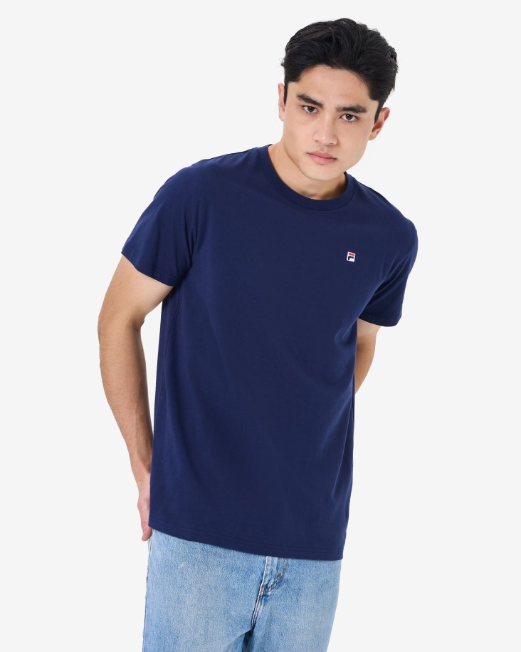 Camiseta Heritage Badge 2.0 New Navy Para Hombre Fila Outlet