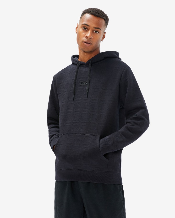 Sudadera Fila Unisex Echo Hood Negra