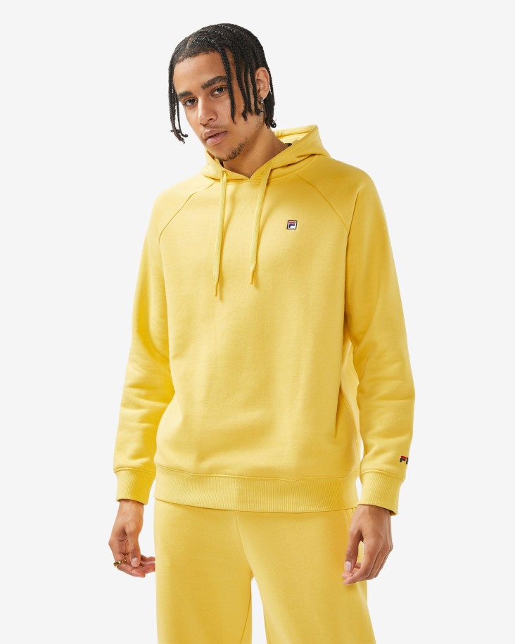 Capucha Unisex Badge 3.0 Fila Outlets Empañado Amarillo