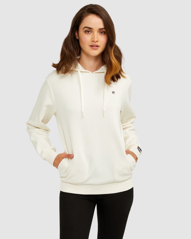 Queue Outlet Blanco Assylum Unisex Badge 2.0 Capucha