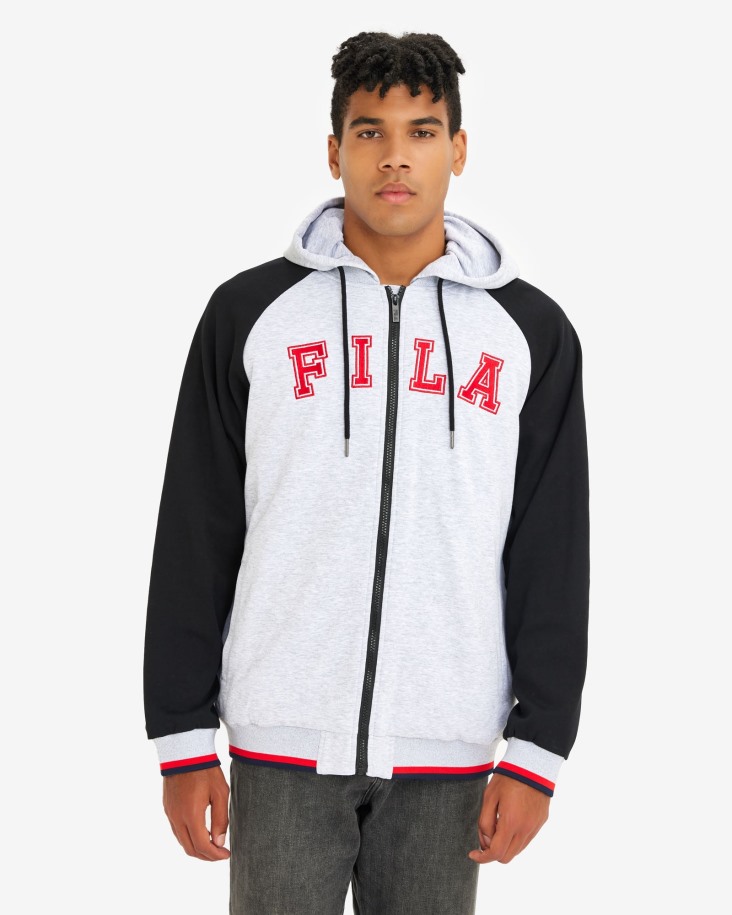 Chaqueta Luis Hombre Fila Outlets Gris Claro Marle