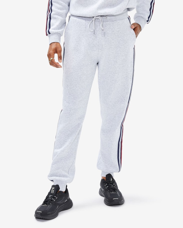 Pantalón De Chándal Hombre Aemero Gris Claro Marle Hombre Fila Outlet