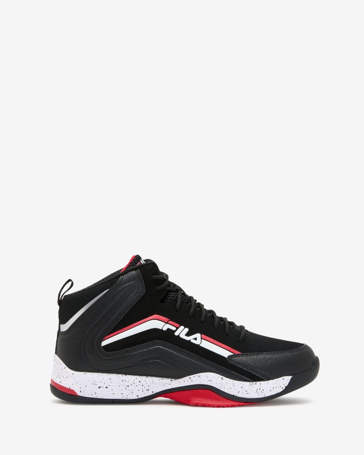 Fila Outlets Hombre Spitfire Evo Negro/blanco/rojo