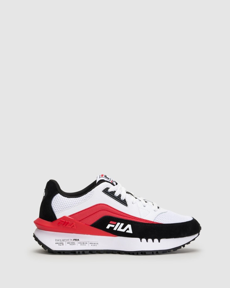 N-gen Skyway Hombre Blanco/negro/rojo Fila Outlet