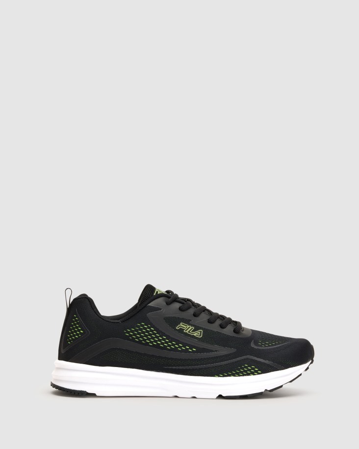 Fila Pavia Hombre Negro/lima Outlet