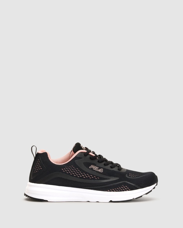 Zapatillas Fila Mujer Pavia Negro/rosa