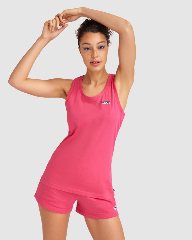 Rosa Mexicano Fila Outlets Mujer Imogen Tank