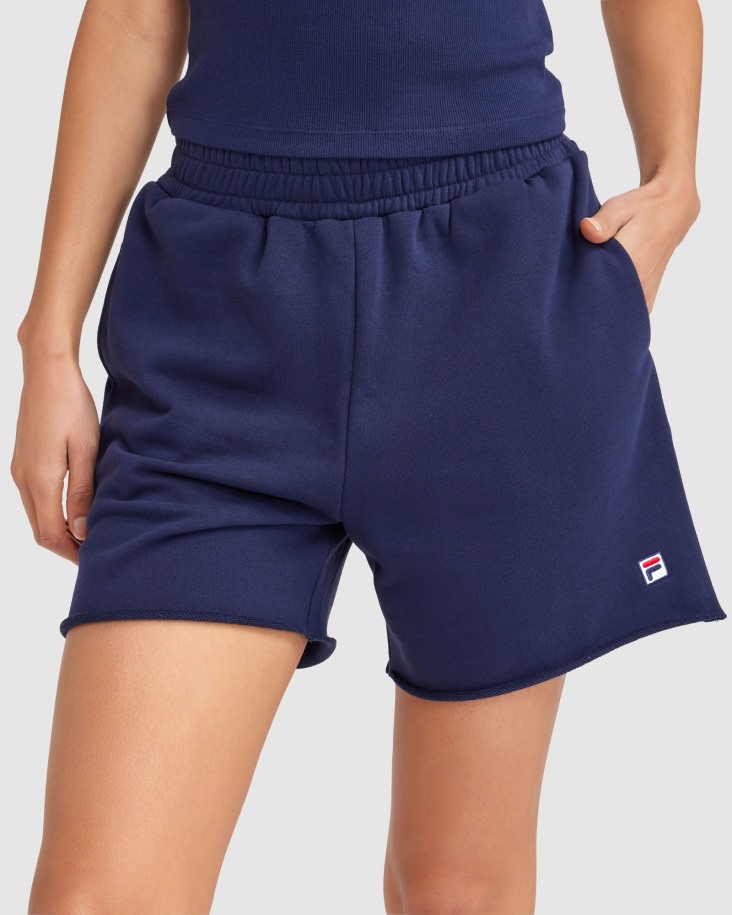 New Navy Fila Outlet Mujer Cinzia Short