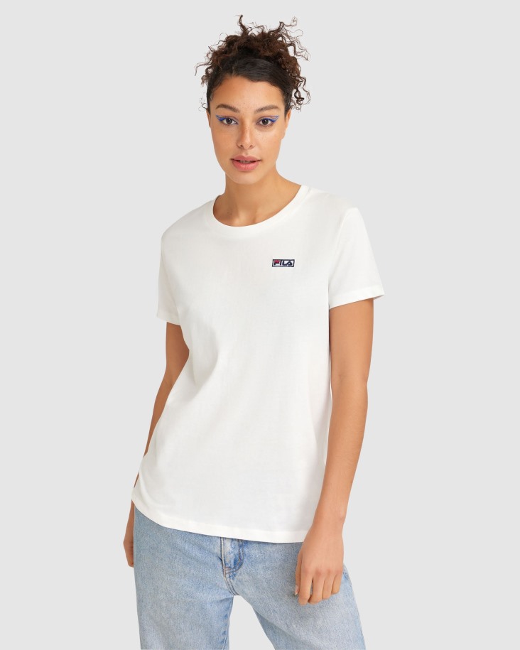 Camiseta Imogen Mujer Fila Outlets Blanca