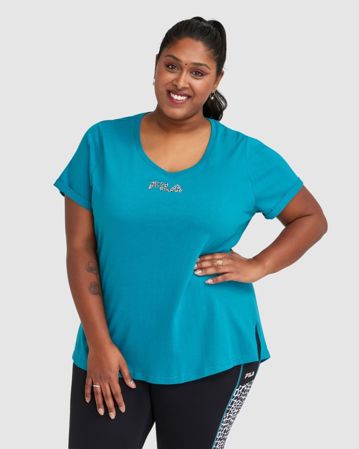 Fila Outlets Mujer Rebecca Tee Puerto