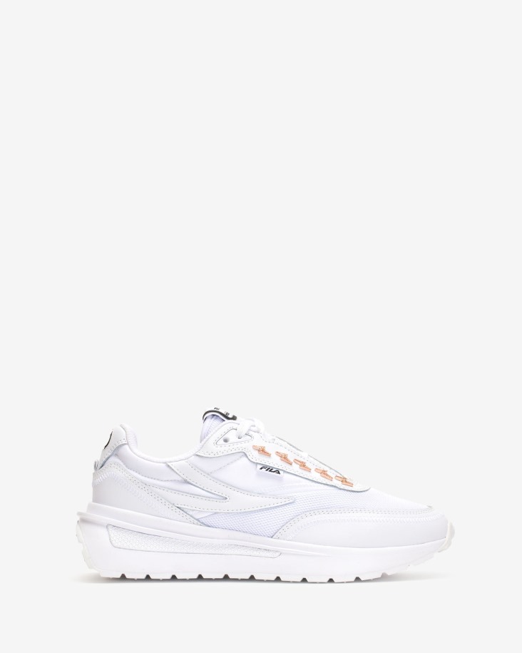 Renno Mujer Perforado Blanco/oro Rosa/blanco Fila Outlet