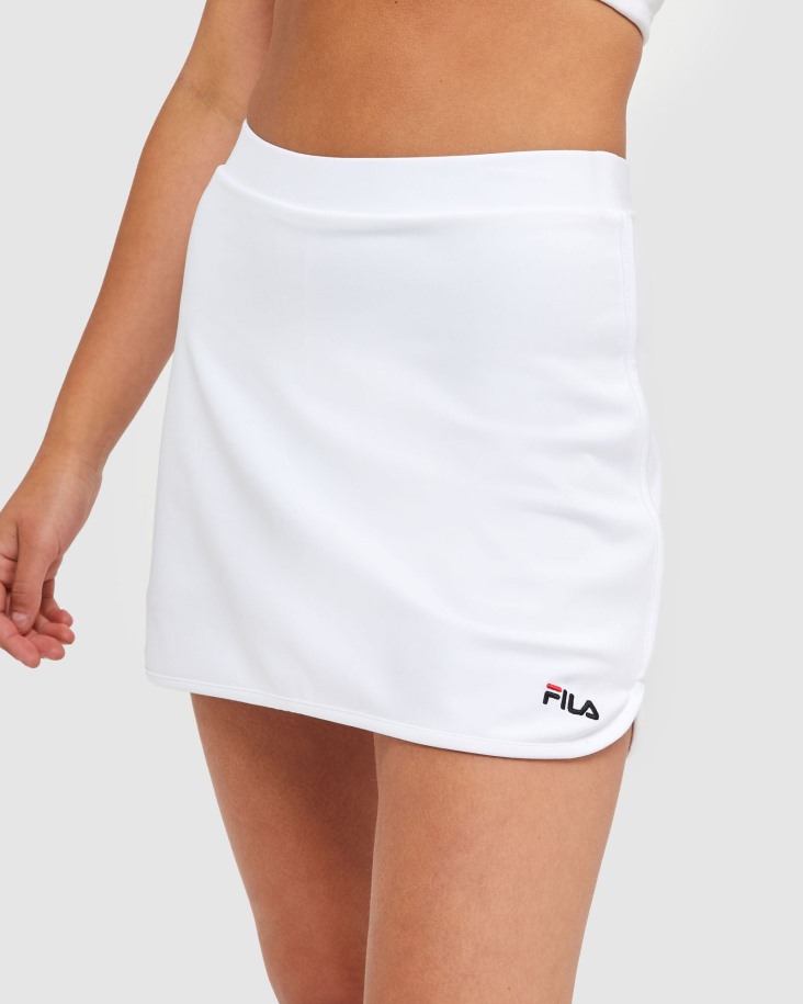Falda Pantalón Fila Outlet Classic Mujer Blanca