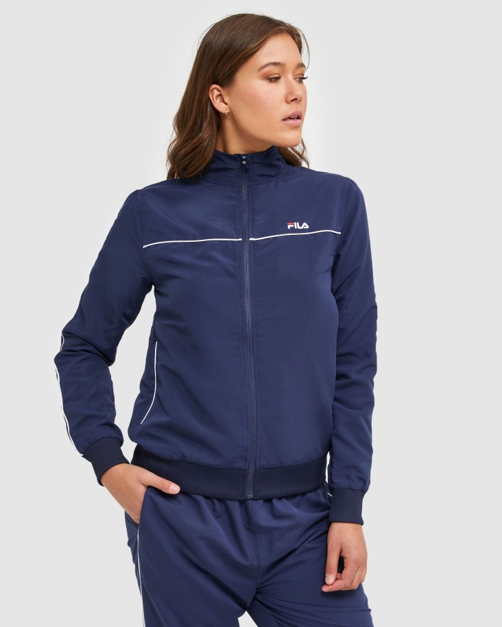 Chaqueta Microfibra Mujer New Navy Fila Outlets Classic