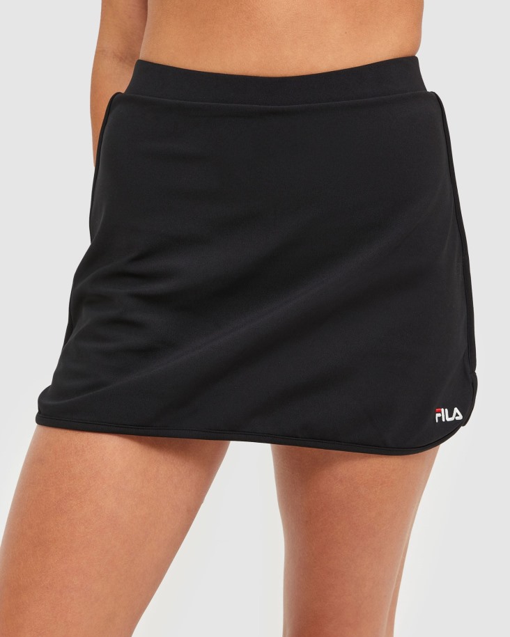 Falda Pantalón Mujer Clásica Negra Fila Outlets