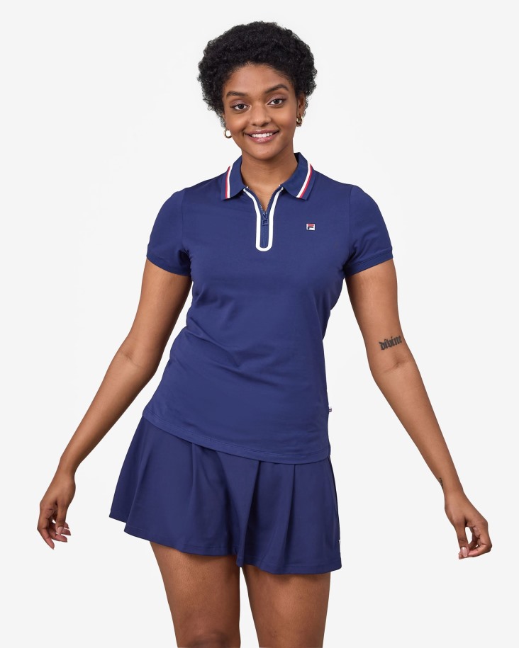 Monica Polo New Navy Fila Outlet