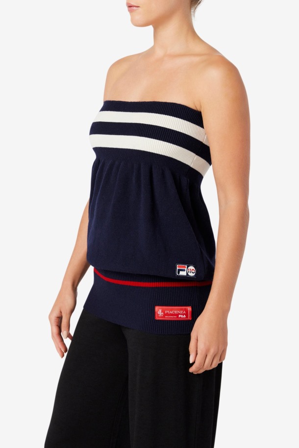 Falda Faja Fila Outlets Azul Marino/blanco/rojo