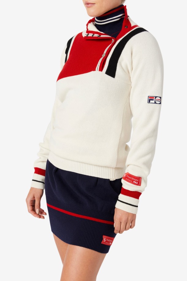 Fila Outlets Blanco/rojo/azul Marino Blanco Rock Jumper