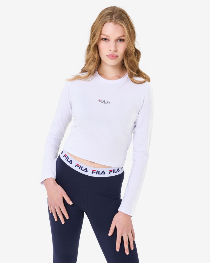Camiseta White Sage Ls Outlet Fila