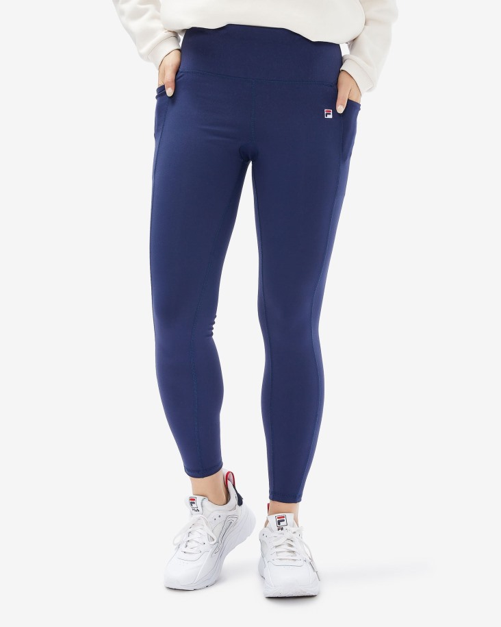 Fila Outlet New Navy Mujer Badge 2.0 Mallas