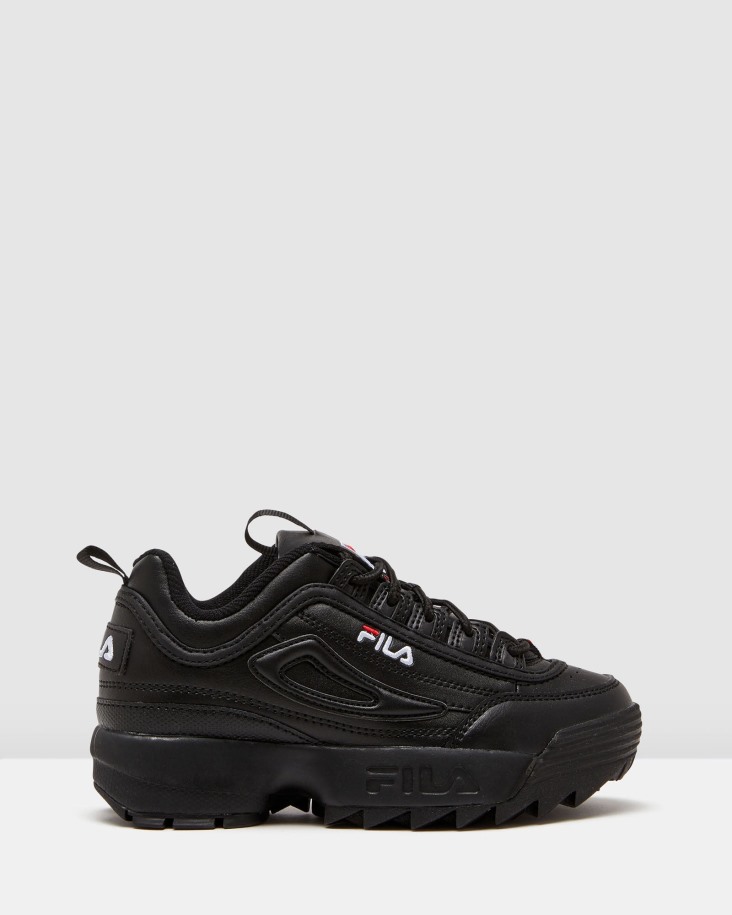 Zapatillas Fila Mujer Negras Disruptor Ii