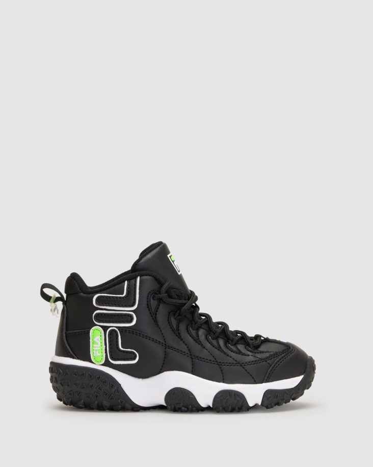 Fila Outlets Niños Serpiente Bailarina Negro/grgecko/blanco