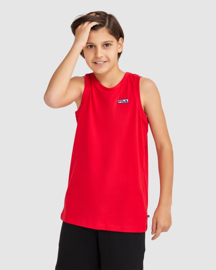 Fila Outlets Parker Tank Rojo Niño