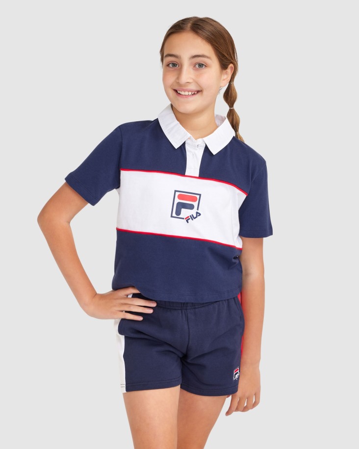 Cola Outlet New Navy Niña Lana Polo